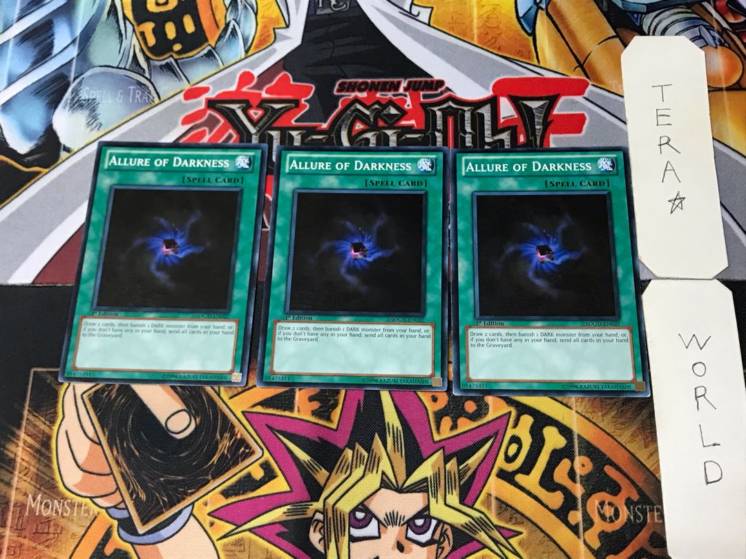 English Allure of Darkness SDGU 2 Normal Set of 3 Tera