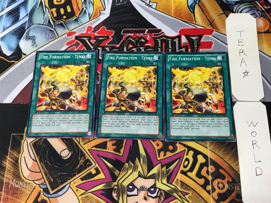 英語版 炎舞-「天璣」CBLZ 1 ノーマル 3枚セット てら