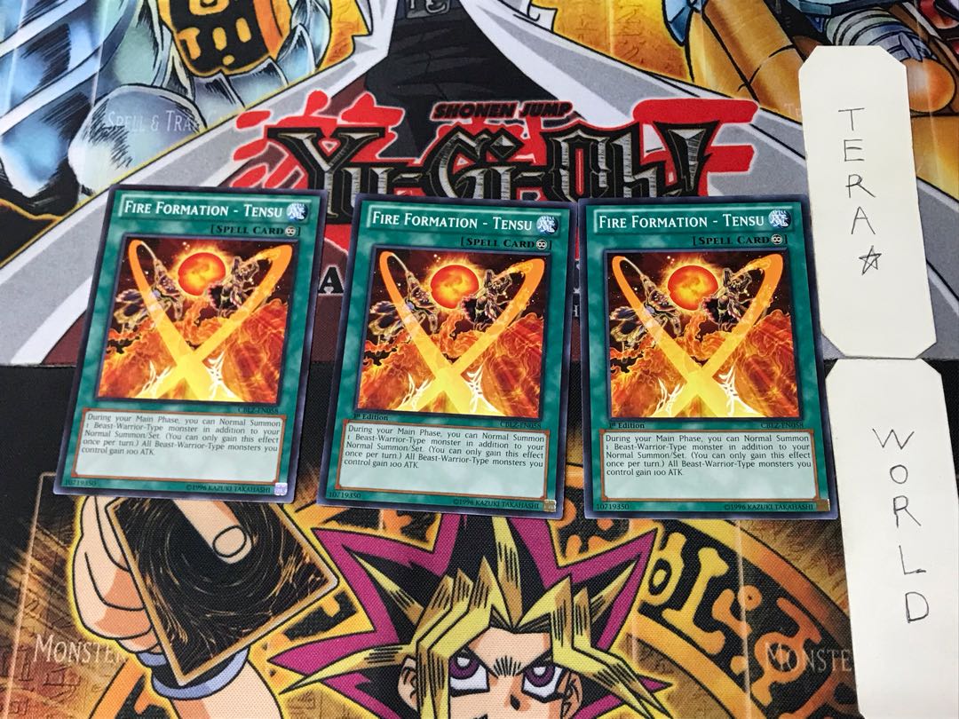 English Fire Dance - "Tensyu" CBLZ 3 Normal, set of 3 Tera.