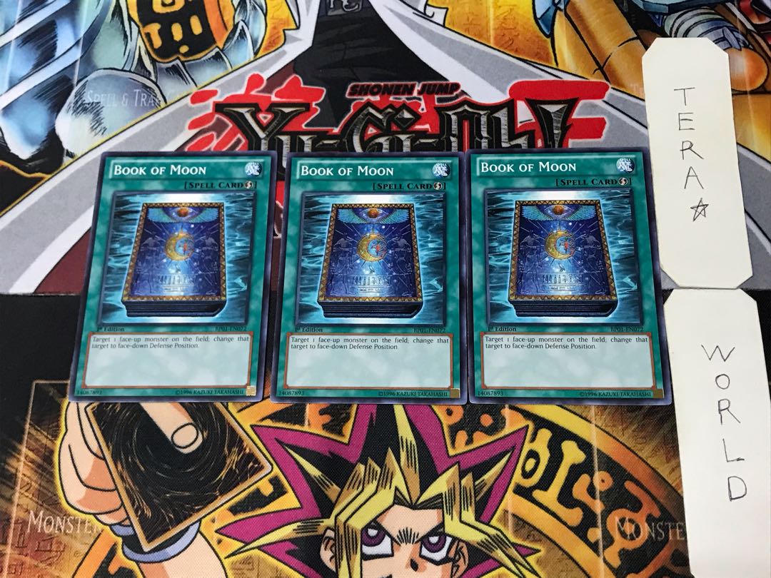 English Book of Moon BP01 2 Normal 3-card set Tera