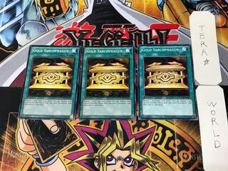 English Gold Sarcophagus LCYW 3 Normal Set of 3 Tera