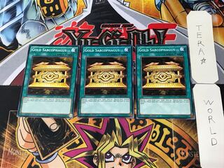 English Gold Sarcophagus LDK2 2 Normal Set of 3 Tera