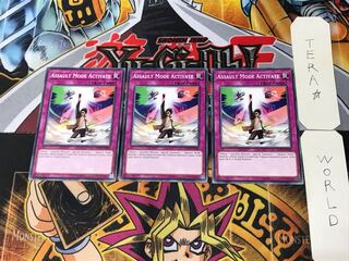 English Assault Mode Activate OP10 1 Normal Set of 3 Tera.