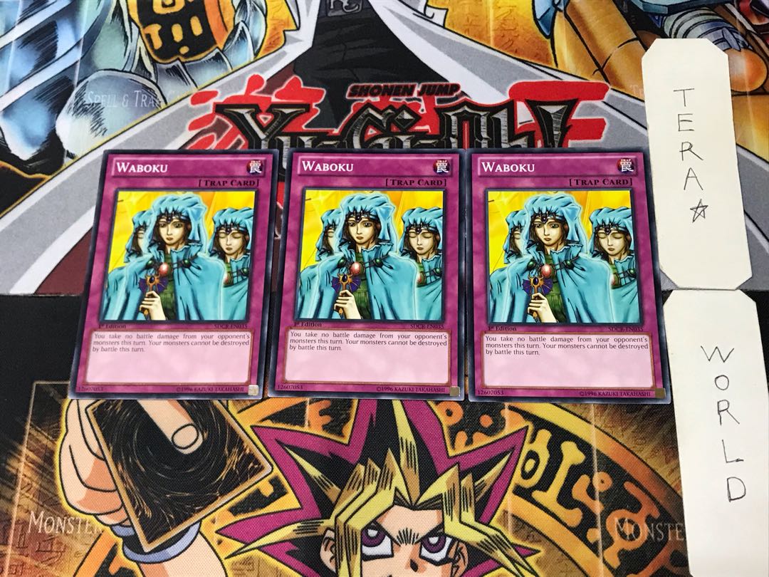 English Waboku SDCR 1 Normal, set of 3 Tera.