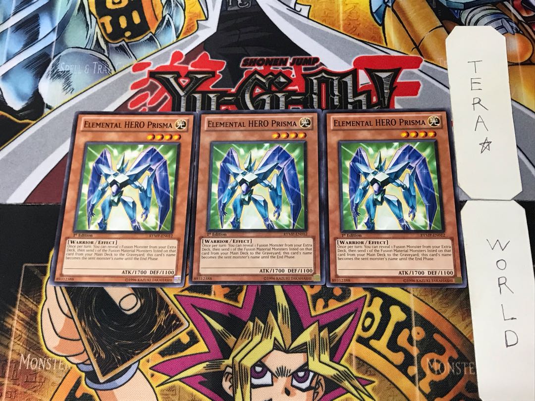 英語版 E・HERO プリズマー RYMP 1 ノーマル 3枚セット てら