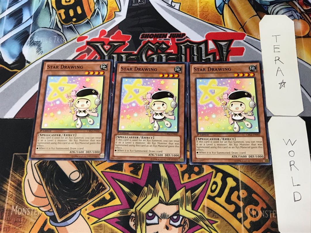 English Star Drawing CBLZ 4 Normal, set of 3 Tera.