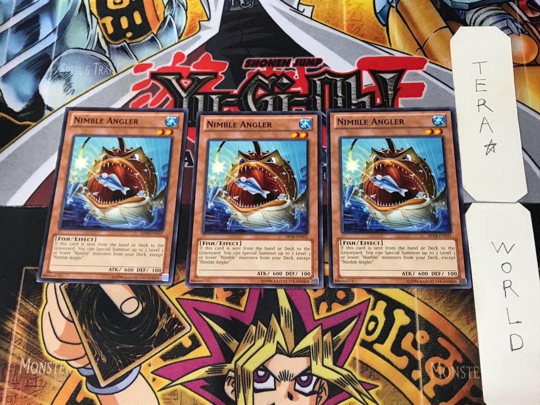 English Nimble Angler ABYR 1 Normal, set of 3 Tera.