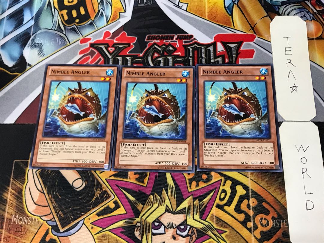 English Nimble Angler ABYR 2 Normal Set of 3 Tera