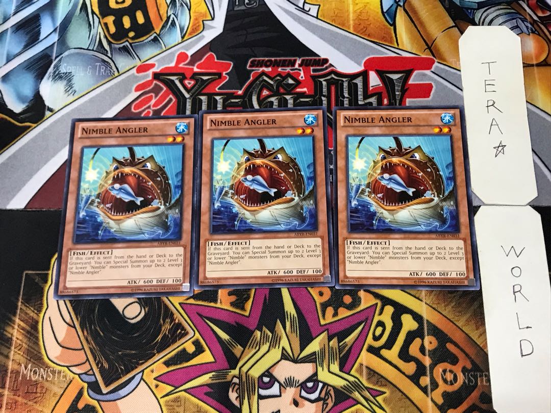 English Nimble Angler ABYR 3 Normal Set of 3 Tera