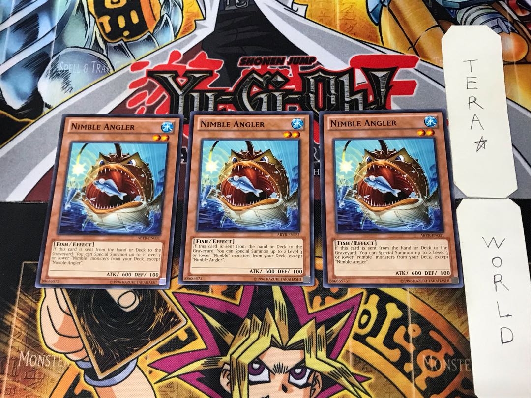 English Nimble Angler ABYR 4 Normal Set of 3 Tera