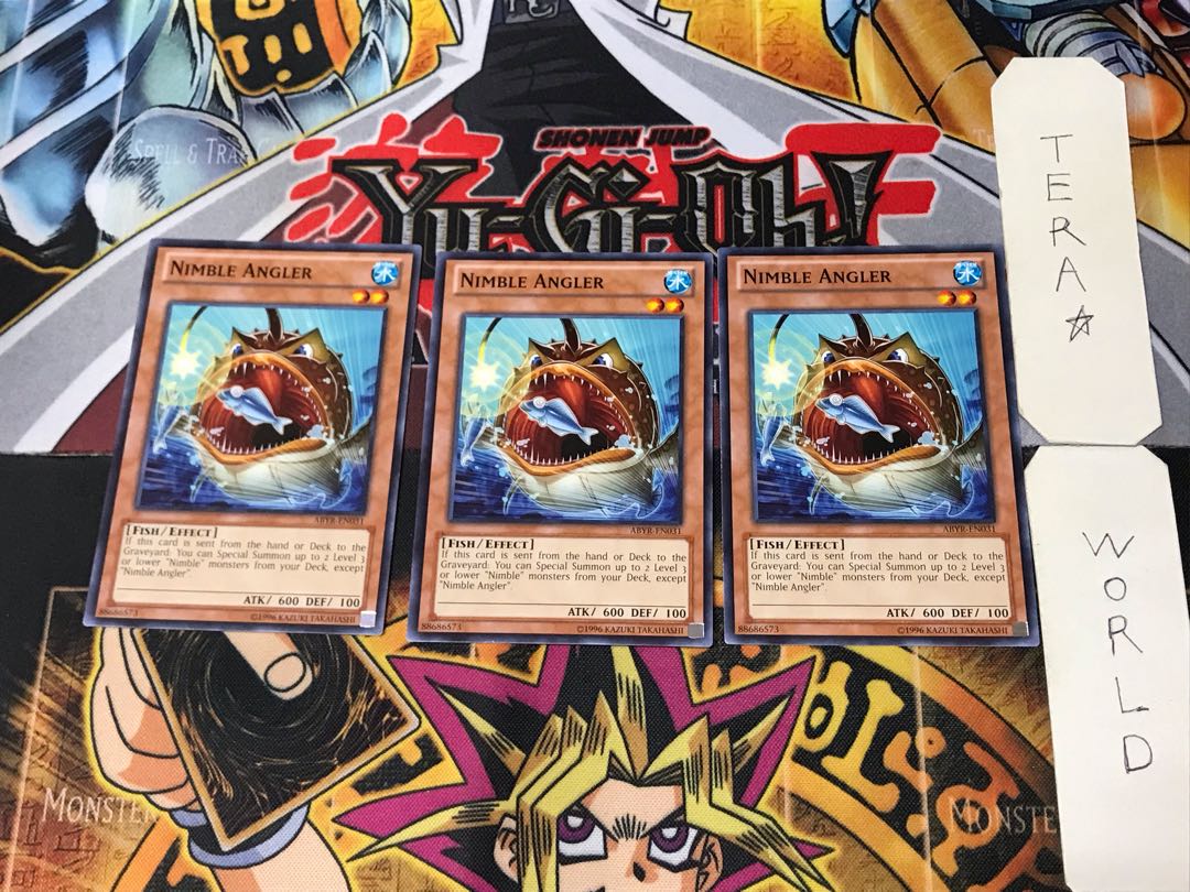 English Nimble Angler ABYR 5 Normal Set of 3 Tera