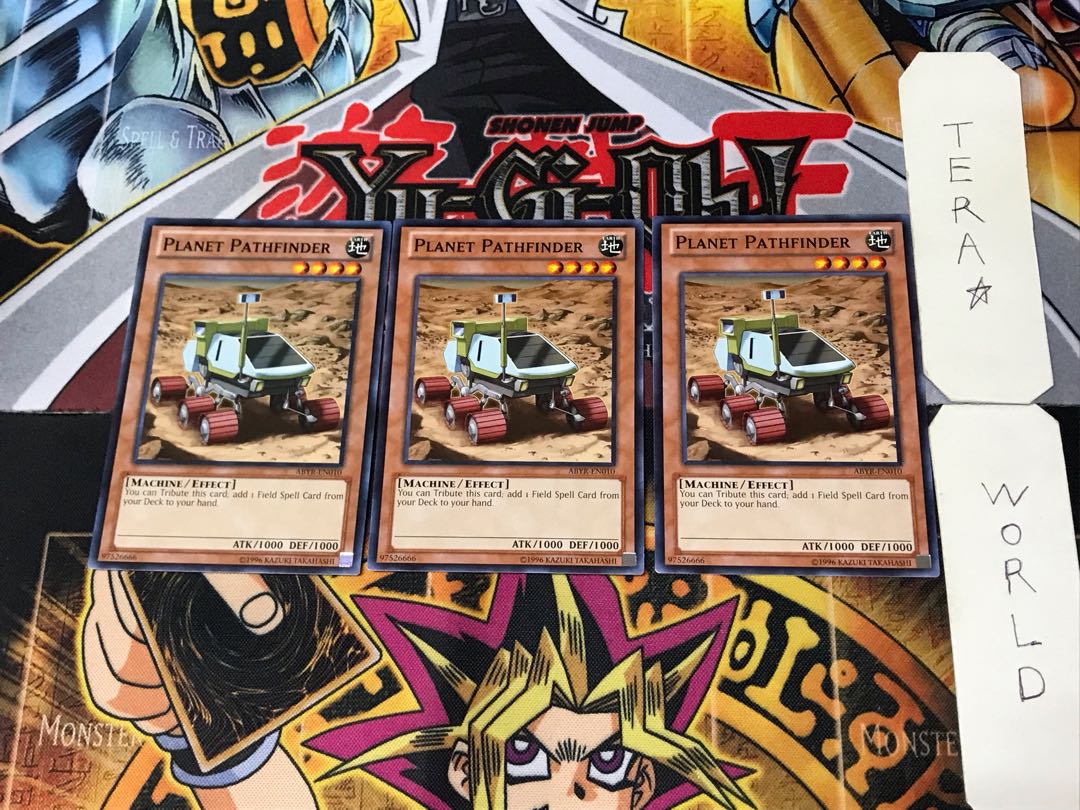 English Planet Pathfinder ABYR 1 Normal, set of 3 Tera.