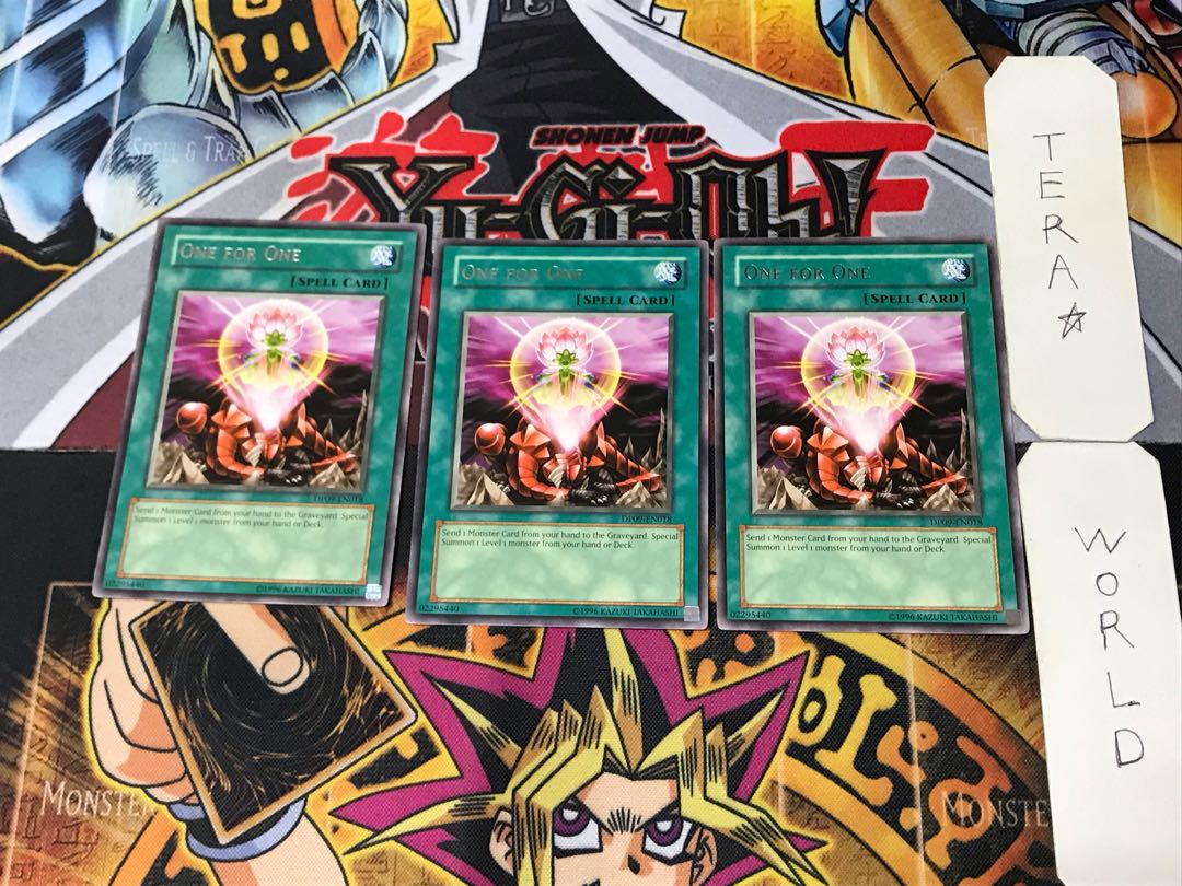 英語版 ワン・フォー・ワン DP09 1 レア 3枚セット てら