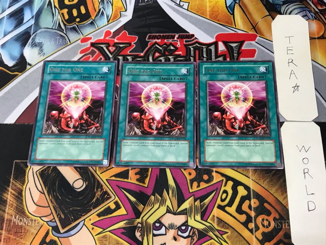 英語版 ワン・フォー・ワン RGBT 1 レア 3枚セット てら