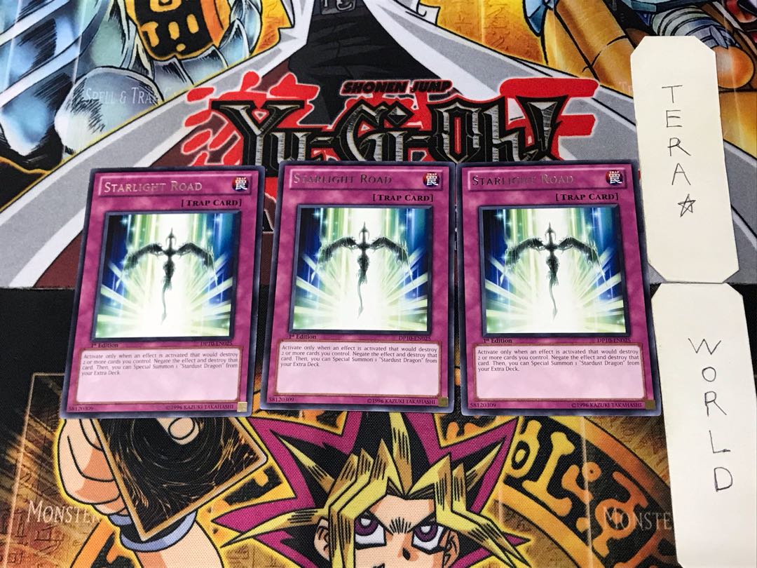 English Starlight Road DP10 2 Rare, set of 3 Tera.