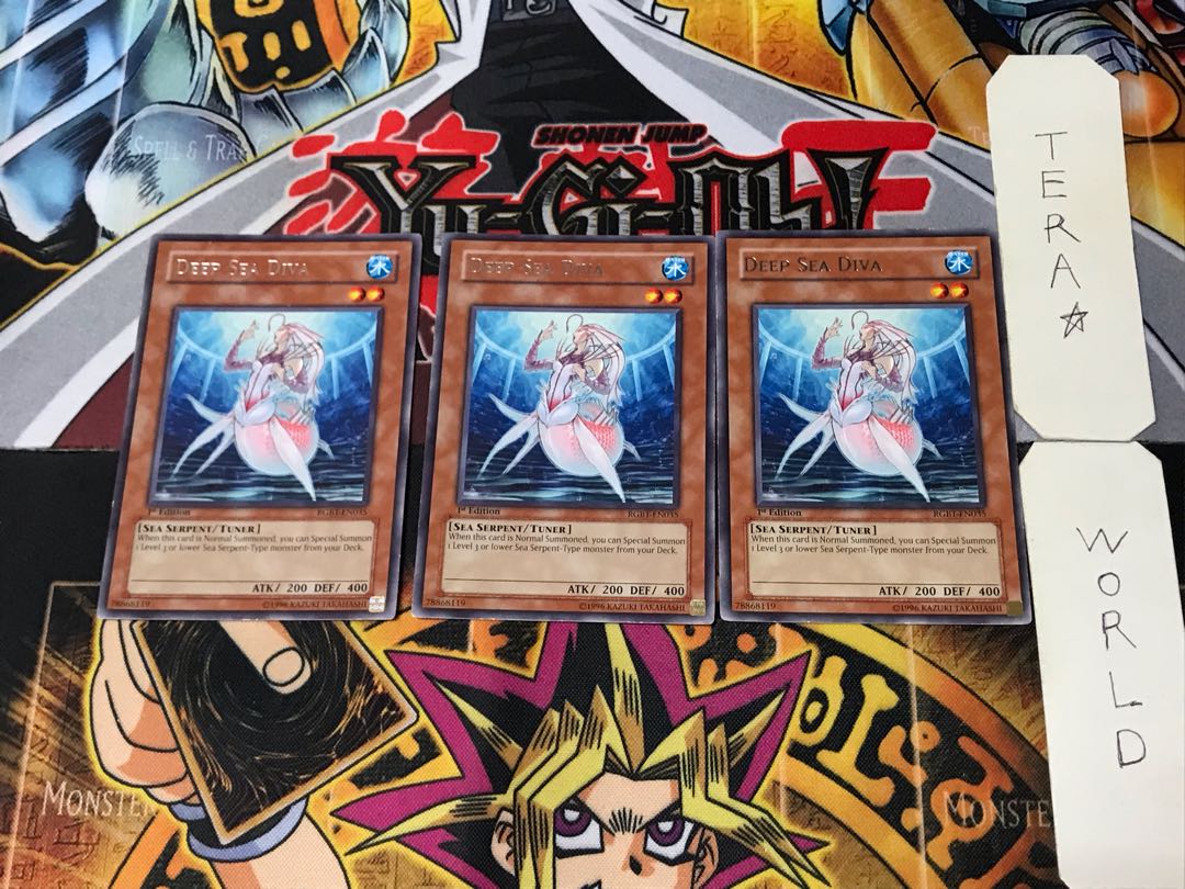 English Deep Sea Diva RGBT 2 rare, set of 3 Tera.