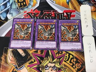 English Cyber End Dragon RYMP 2 Rare Set of 3 Tera.