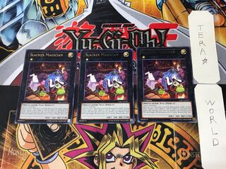 English Slacker Magician CBLZ 4 Rare Set of 3 Tera.