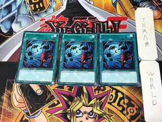 English Heavy Storm BP01 3 Black Rare Set of 3 Tera