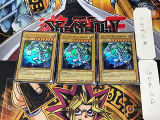 英語版 青眼の白龍 JMP 1 ウルトラ 3枚セット てら