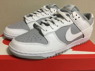 ナイキ ダンク ロー "グレー アンド ホワイト" ウルフグレー/ホワイト DJ6188-003 27cm