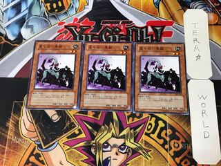 尾も白い黒猫 2 ノーマル 3枚セット てら