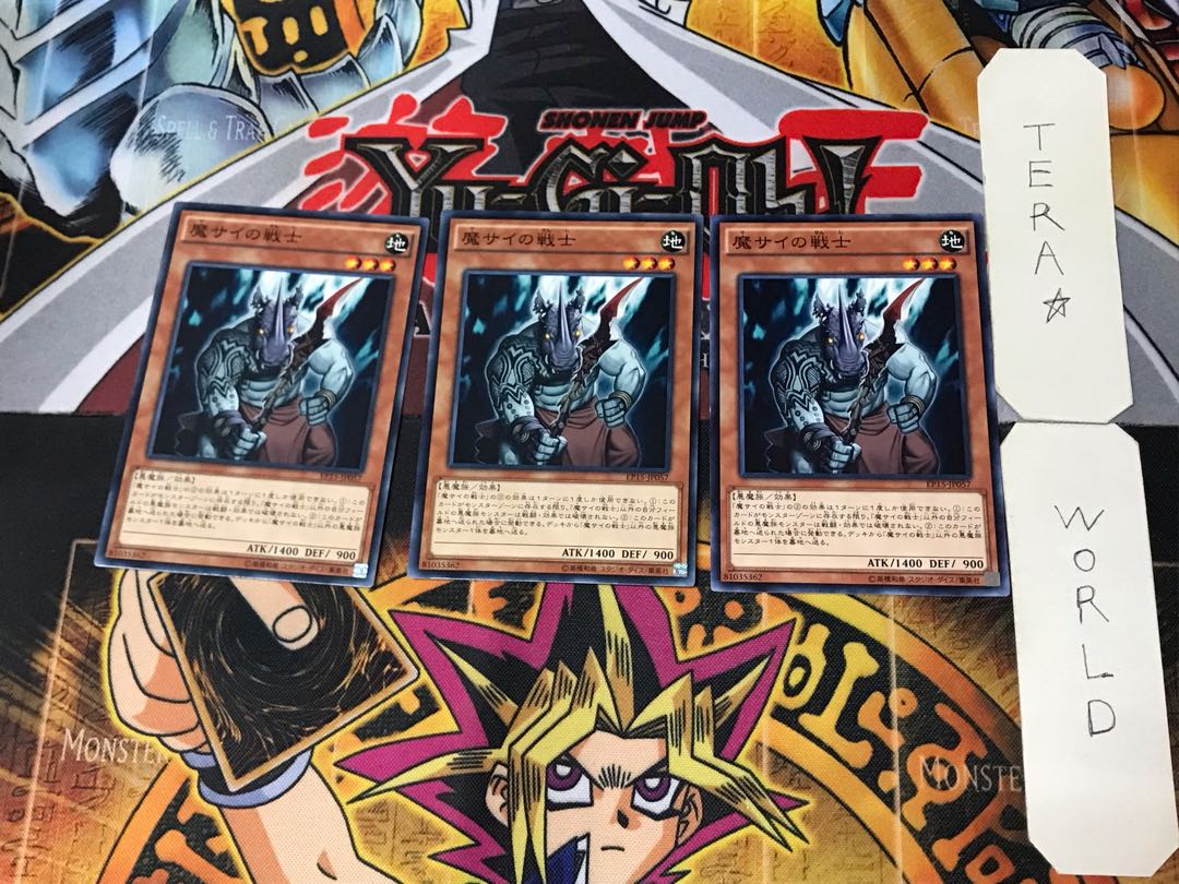 Fiendish Rhino Warrior 10 Normal, set of 3 Tera.