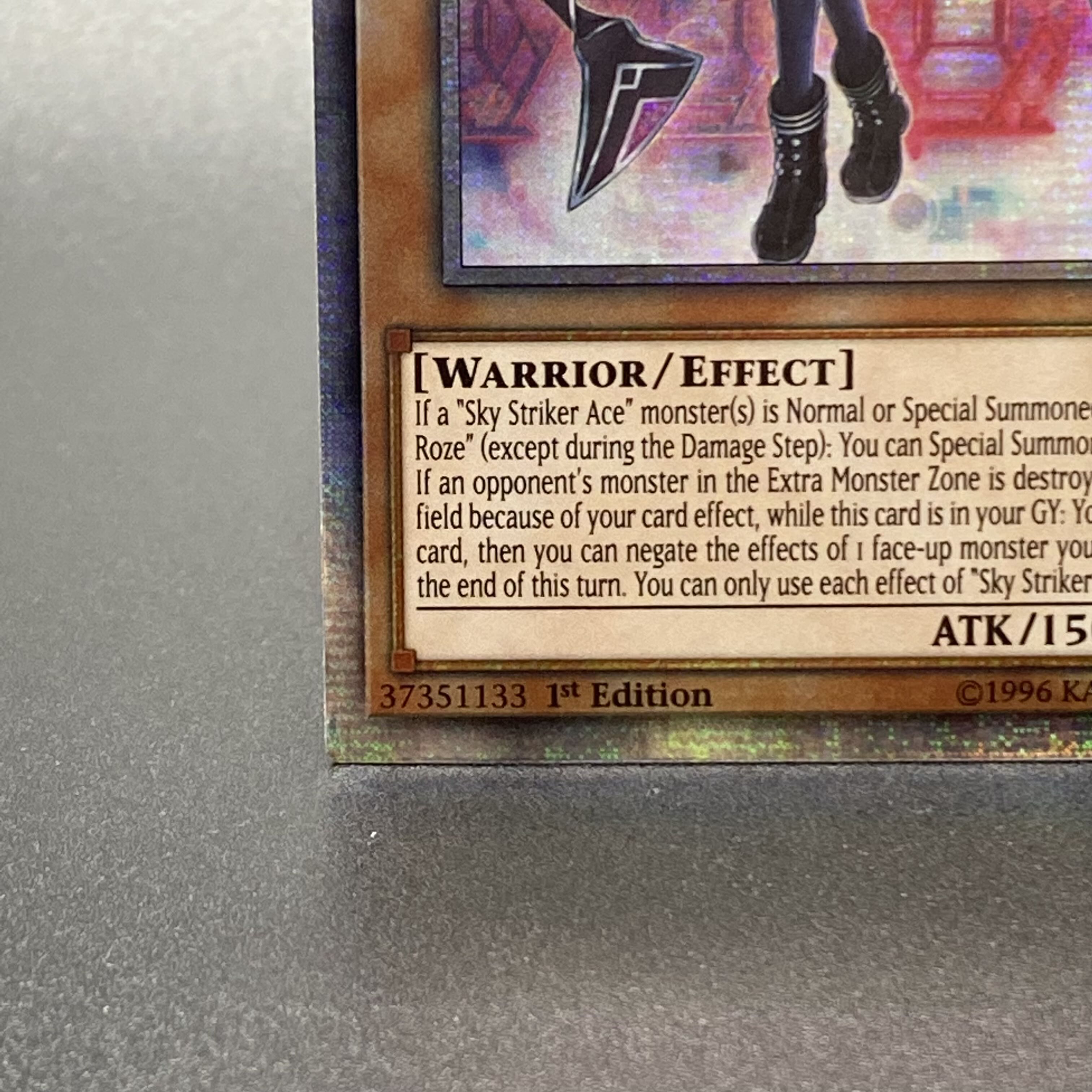 閃刀姫ロゼ 英語版 スターライトレ1st IGAS-EN020 SKY STRIKER ACE  