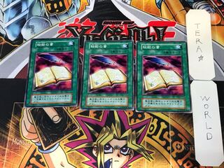 Book of Secret Arts 3 Early Normal Set of 3 Tera