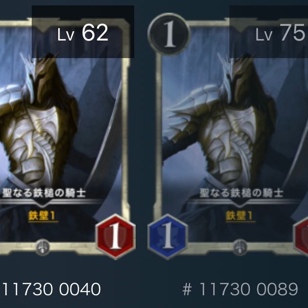 (最終値下げ)聖なる鉄槌の騎士（2枚セット）