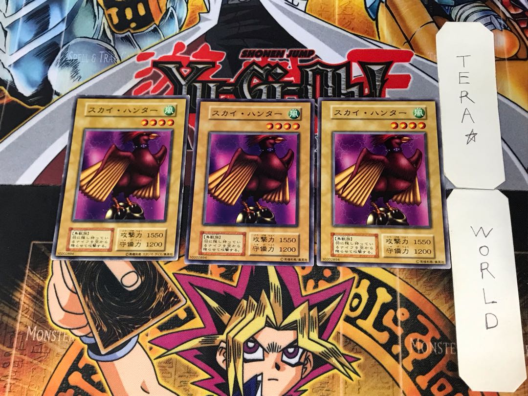 Skull Red Bird 2 early Normal, set of 3 Tera.