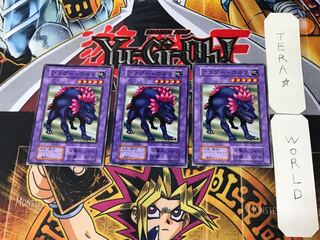 フラワー・ウルフ 1 初期 ノーマル 3枚セット てら