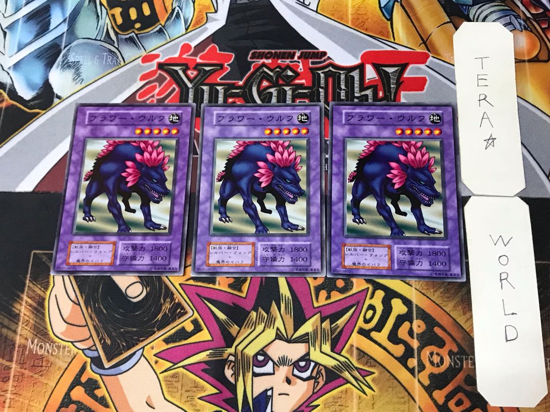 Flower Wolf 2 Early Normal Set of 3 Tera