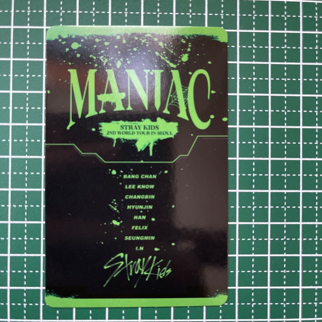 STRAYKIDS MANIAC FELIX LOMO CARD