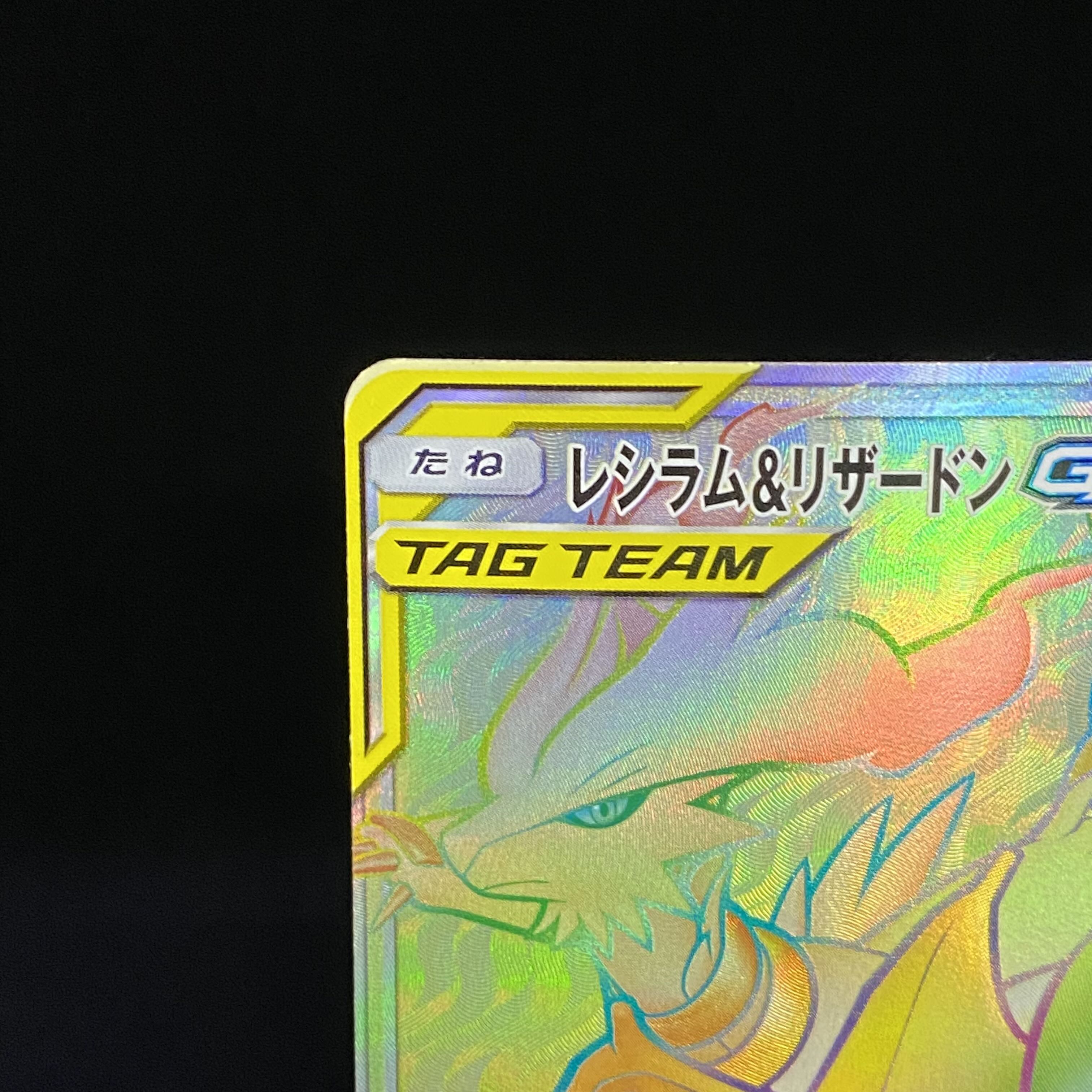 Reshiram & CharizardGX HR 108/095