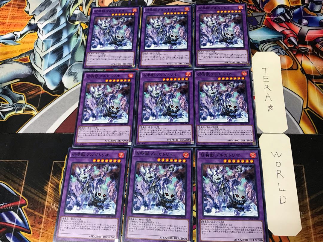 Invoked Purgatrio 2 Normal, set of 9 Terra