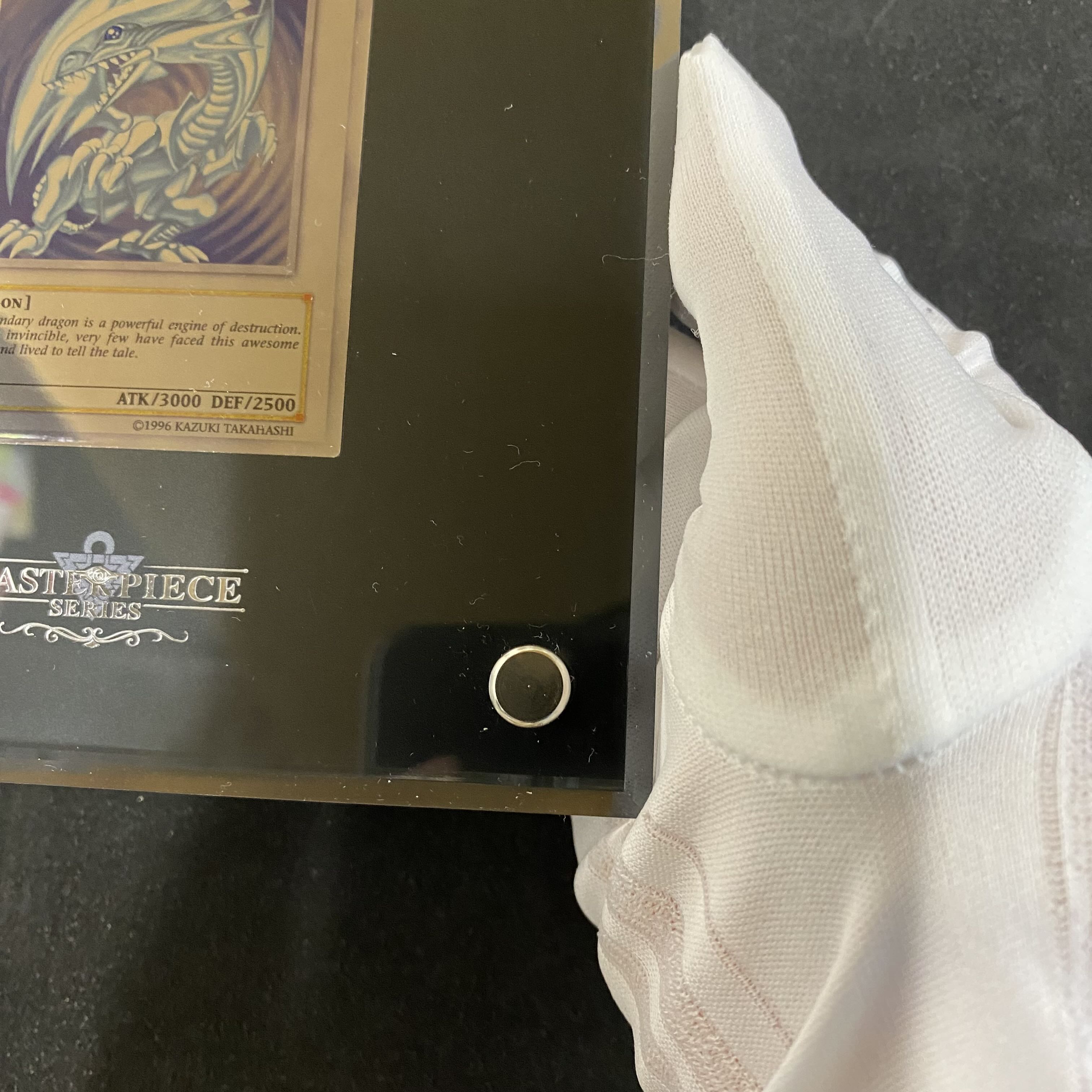 プラチナ 青眼の白龍 英語版/Platinum Blue-Eyes White Dragon (証明書付き) シリアルナンバーNo.082US