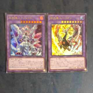Ice Sword Arm of Dragon Mirajade + Divine Fire Dragon Rubellion [Korindo