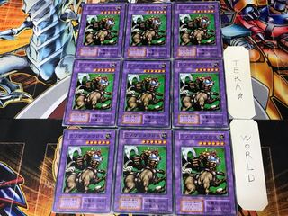 Rabid Horseman 1 early Normal, set of 9 Tera.
