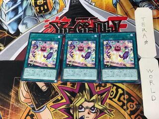 Performapal Popperup 4 Rare Set of 3 Tera.
