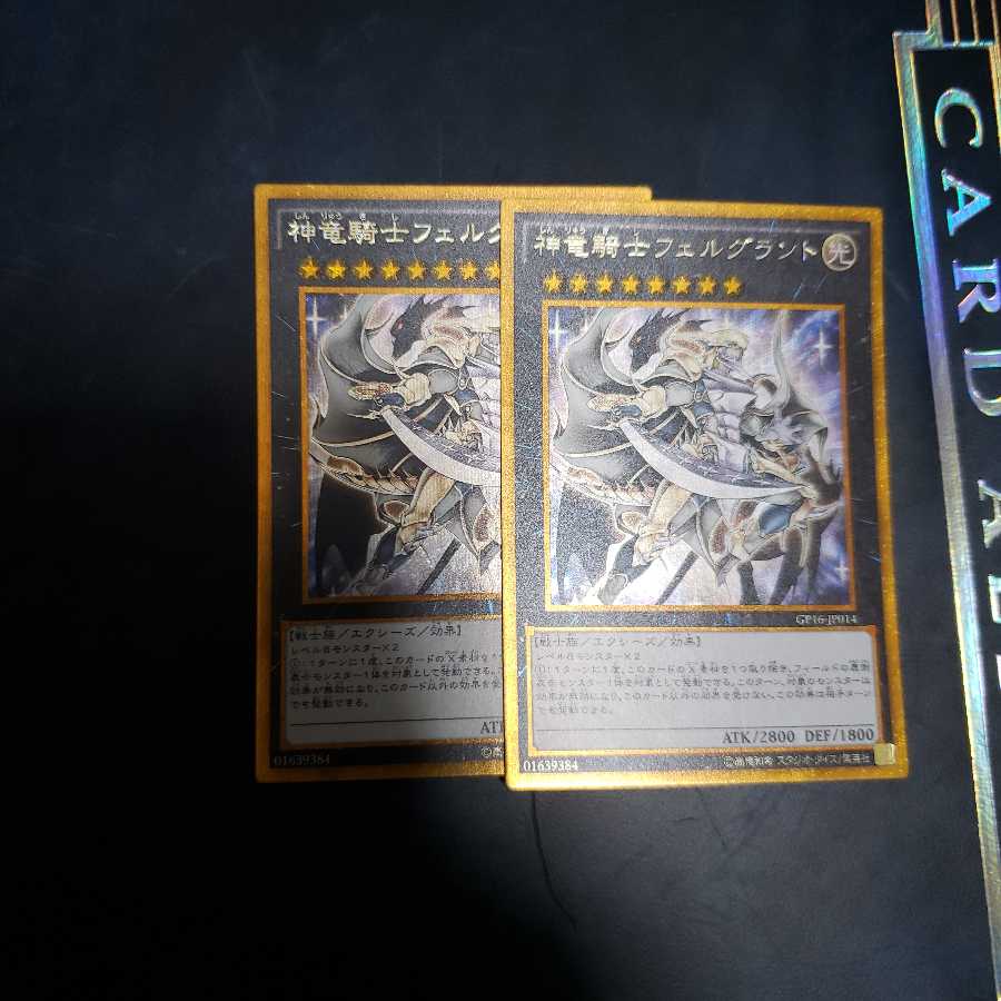 2 copies of the divine dragon knight Felgrund Gorshik. 2枚