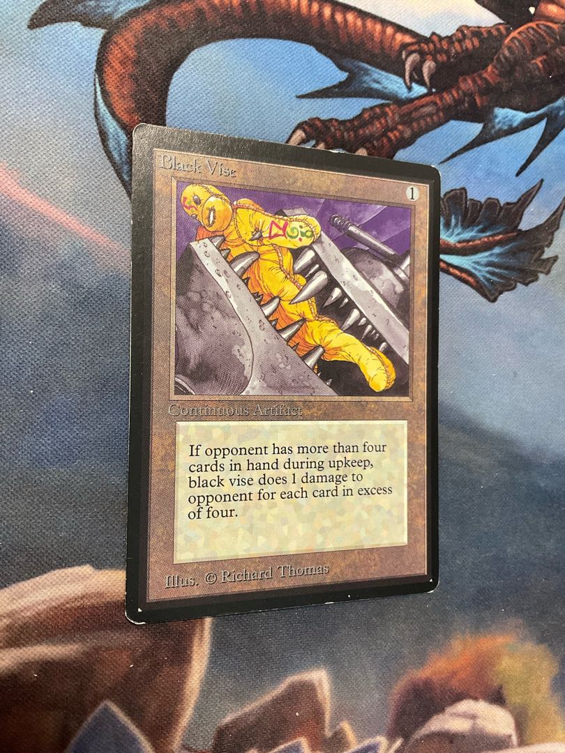 Beta Black Vise Shop Assessed