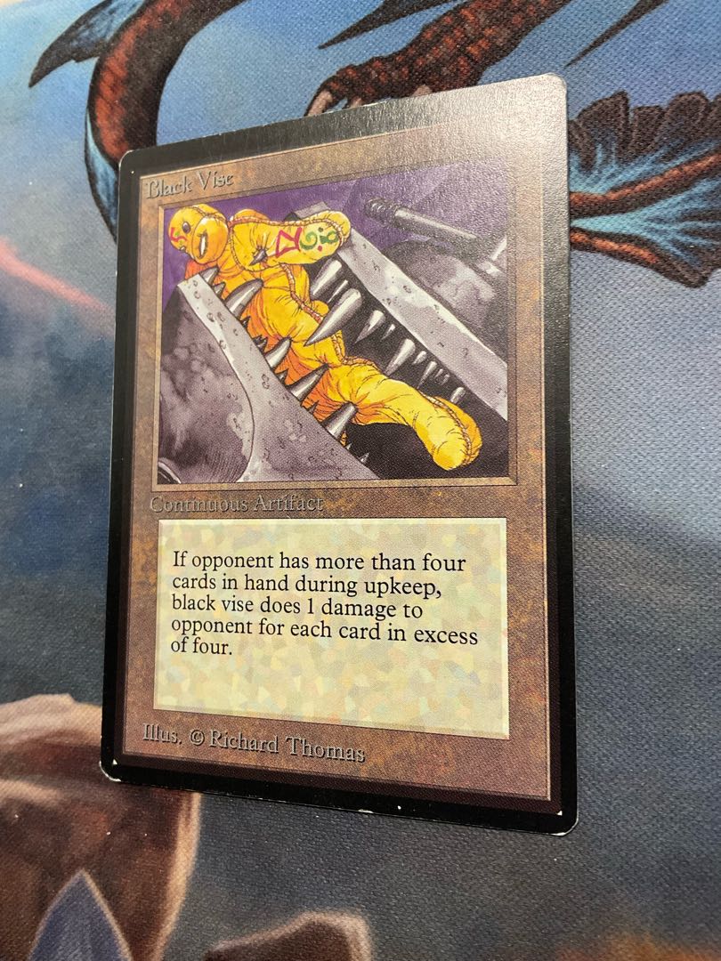 Beta Black Vise Shop Assessed