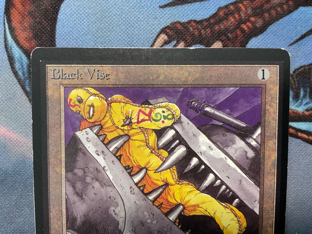 Beta Black Vise Shop Assessed