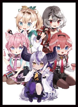 ホロライブ　holox  スリーブ　(1)