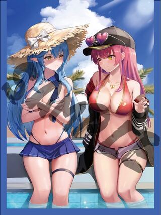 ホロライブ　マリラミ　スリーブ　(1)