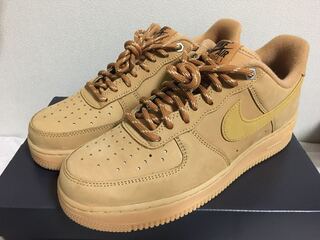 ナイキ エアフォース1 ロー "フラックス/ウィート" 26cm 26cm