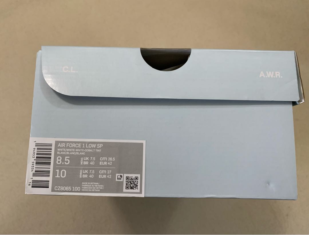 Kurama x Nike Air Riryoku1 Low "Certified Rubber Boy" Ho Wight/Ho Wight CZ8065-100 26.5cm