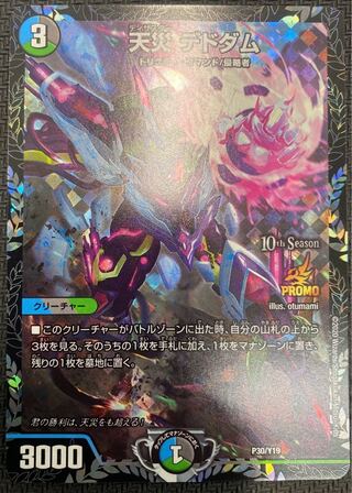 [ウインターセール](微キズ／プレイ用)天災デドダム P30/Y19 ②S