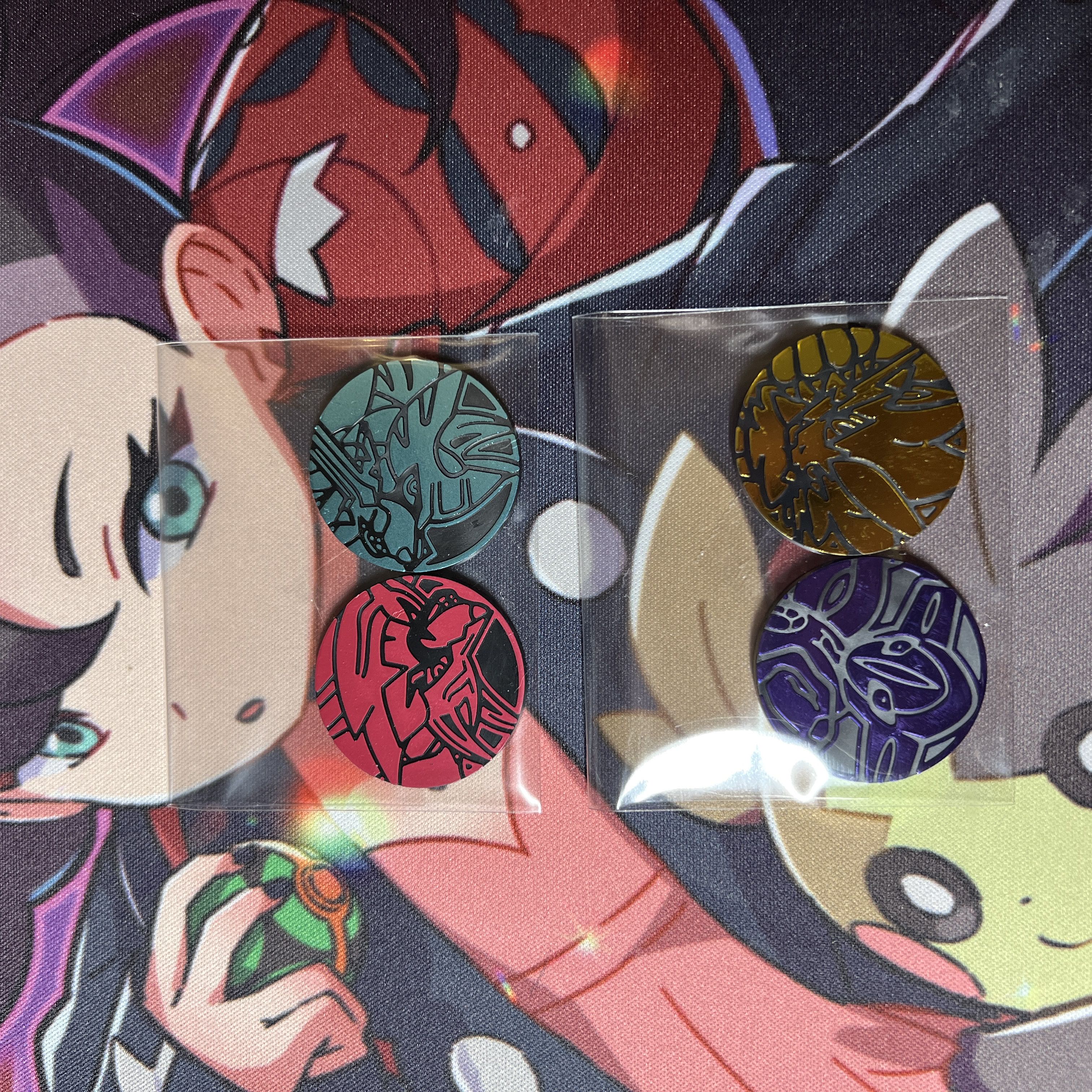 Zacian Zamazenta Deoxys Zeraora Coin